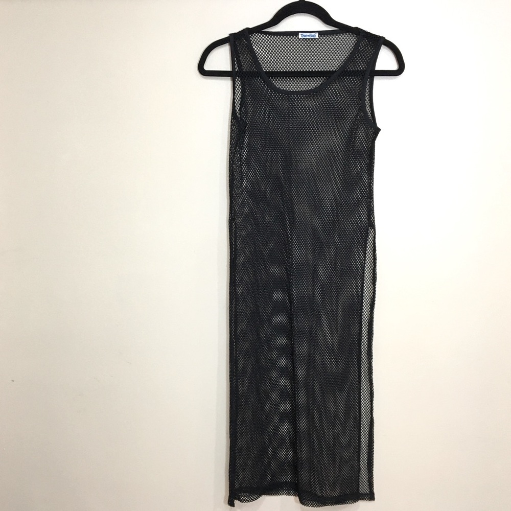 Maxi Crochet Swim Dress Cover-Up